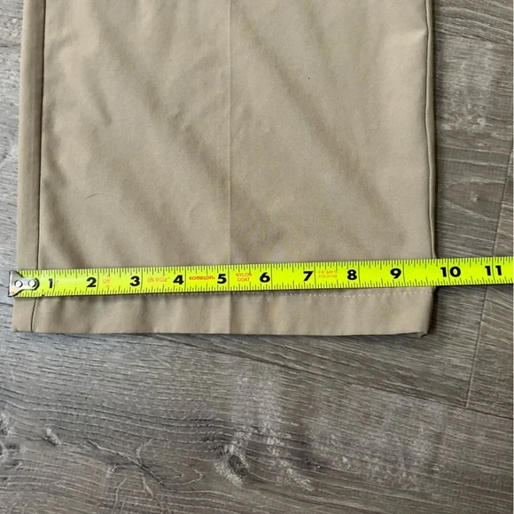 Adidas Tan Golf Athletic Chino Pants Classic Style Men’s 44 stretch button waist - Picture 8 of 16
